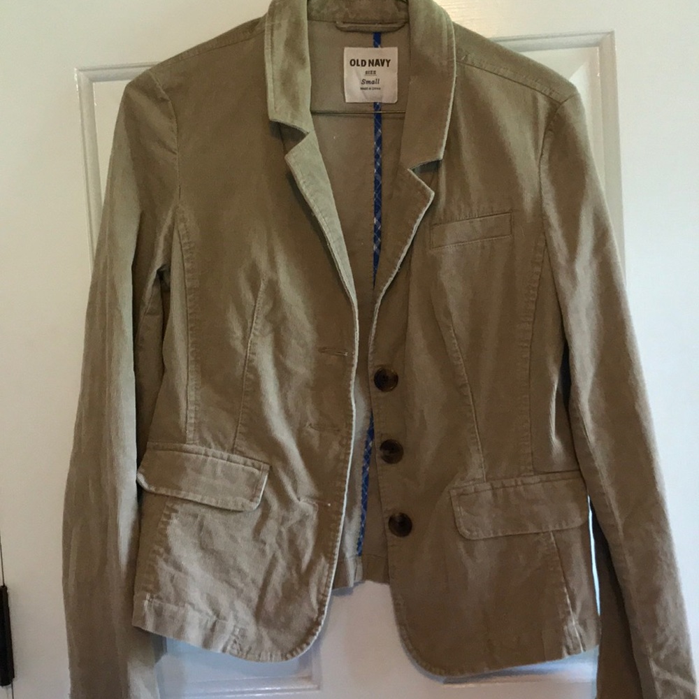 Old navy khaki blazer
